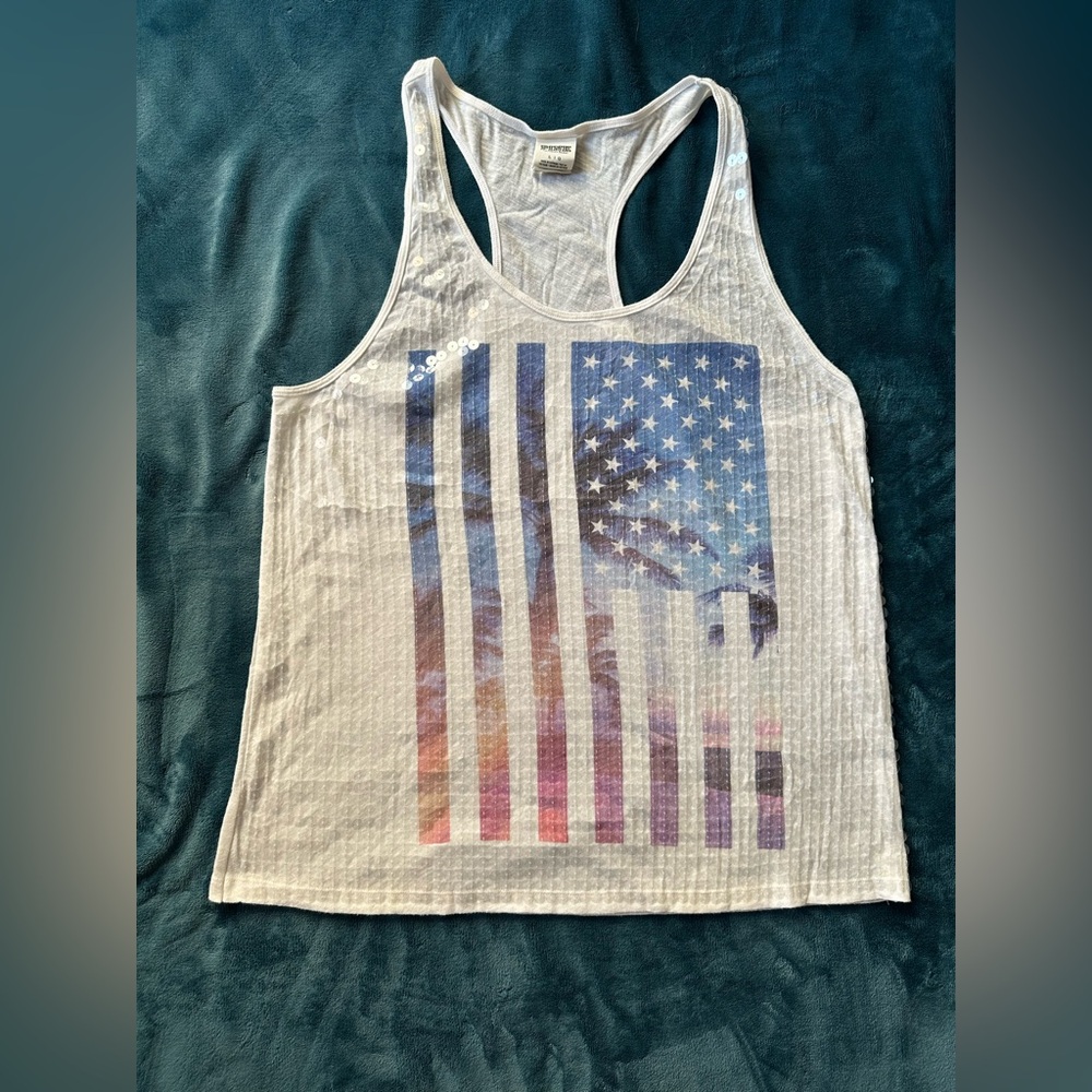 PINK Victoria's Secret Sequin Tank Top 🇺🇸🇺🇸